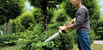 Produktvorf&uuml;hrung Akku-Heckenschere - Stihl