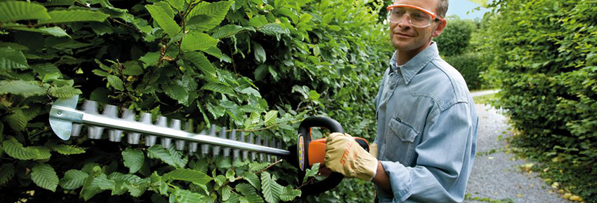 Produktvorführung Akku-Heckenschere - Stihl