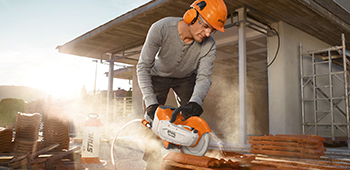 Produktvorf&uuml;hrung Akku-Trennschleifer- Stihl