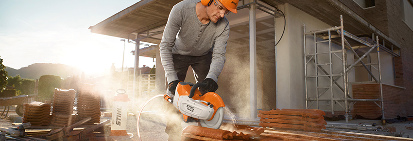 Produktvorführung Akku-Trennschleifer- Stihl