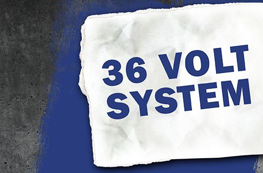 Logo 36 Volt System - Husqvarna