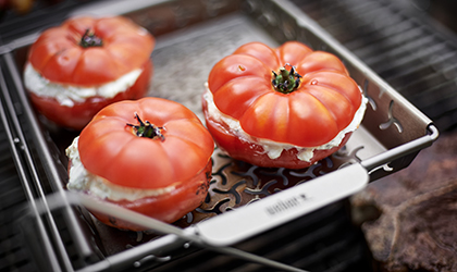 Rost & Pfanne
gefüllte Tomaten auf dem Grill