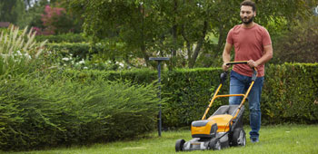 Produktvorf&uuml;hrung Rasenm&auml;her - Stiga