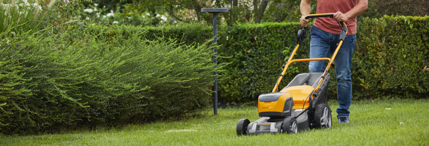 Produktvorf&uuml;hrung Rasenm&auml;her - Stiga