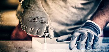 Arbeitshandschuhe von der Marke Gebol