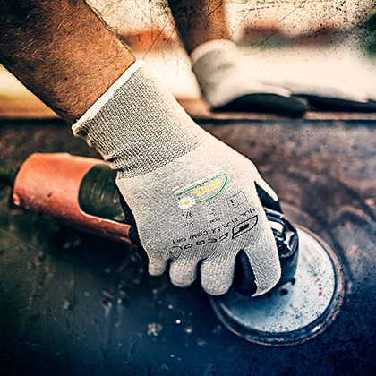 Produktvorführung Arbeitshandschuhe - Gebol