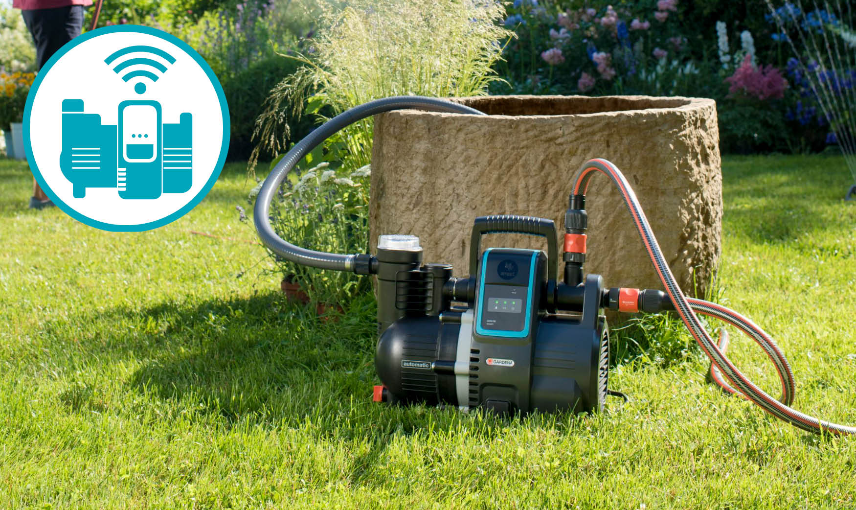 Gardena Smart Garten Pumpe