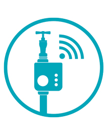 Gardena Smart Garten Symbol Wasser-Kontrolle