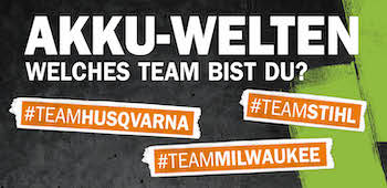 Akkuwelt: verschiedene Marken (Teams)