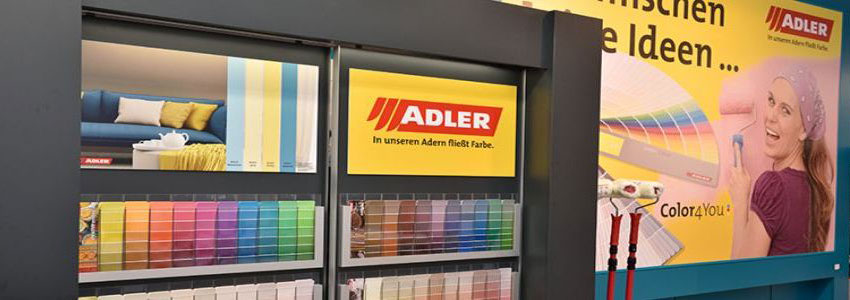 Werbebild Farbenauswahl - Adler