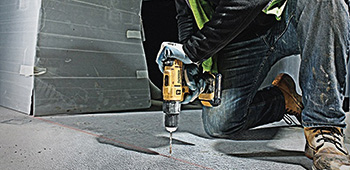 Produktvorf&uuml;hrung Akkuschrauber - Dewalt