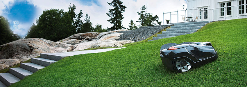 Produktvorführung Akku-Mähroboter - Husqvarna