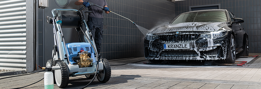 Produktvorführung Hochdruckreiniger - Kraenzle