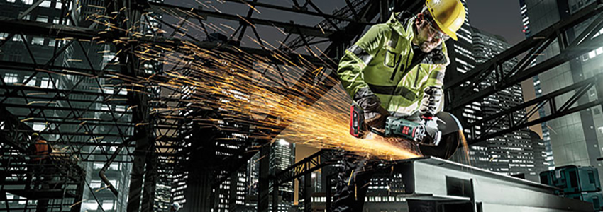 Produktvorführung Winkelschleifer - Metabo