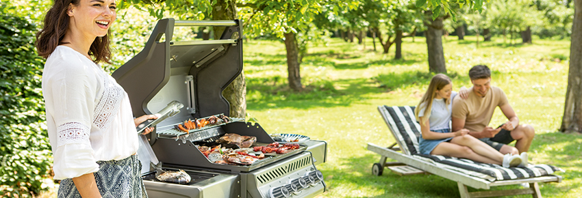 Werbebild Gasgriller - Napoleon