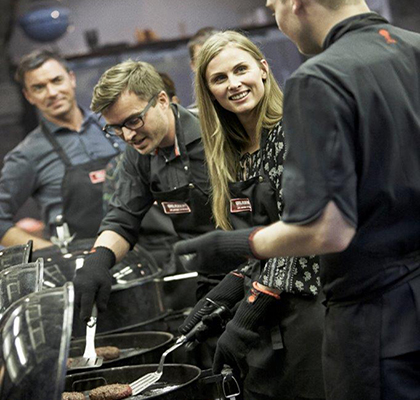 Produktvorführung Kugelgriller / Grillakademie - Weber