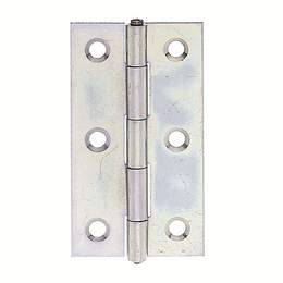 1118910 - Scharnier schmahl galv.g.verz. m.vernietetem Stift