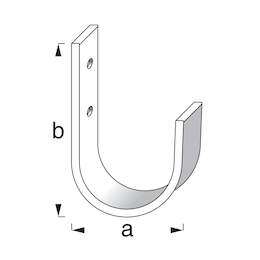 1202393 - Unihaken Stahl verzinkt