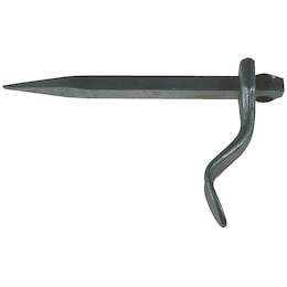 1039532 - Anschlaghaken geschmiedet 10x10x160mm lose