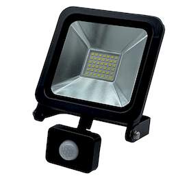 1285438 - LED-Strahler FO 30W WMP IP44 2400lm 230V QC mit PIR-Sensor
