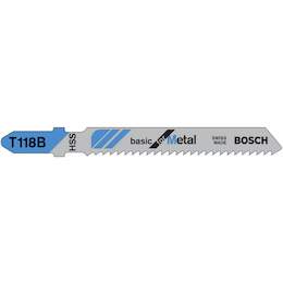 1044398 - Stichs&auml;geblatt T118B f&uuml;r Metall, 1 Pkg.=3 Stk.