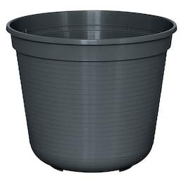 1291288 - Blumentopf Standard Kunstst. anthrazit DM 28cm