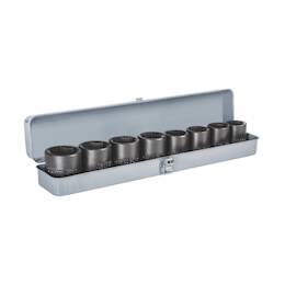 1292526 - Schlagnussen-Satz 3/4" 8tlg. DM 26-38 mm in Metallbox