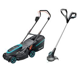 1289139 - Akku-Rasenm&auml;her u. Trimmer Set