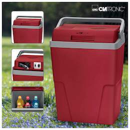 1290255 - K&uuml;hlbox 25l KB 3713 rot 12/230V Anschluss