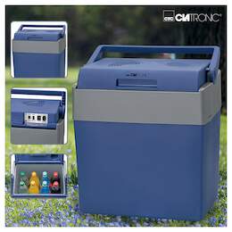 1290256 - K&uuml;hlbox 33l KB 3714 blau/grau 12/230V Anschluss