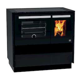 1292418 - Festbrennstoffherd Dachstein Modern links