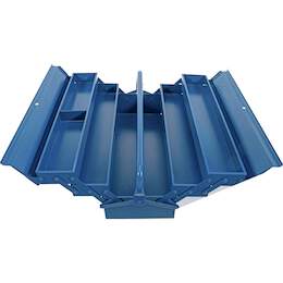 1294448 - Metall-Werkzeugkasten 530x200x200mm, 5 F&auml;cher