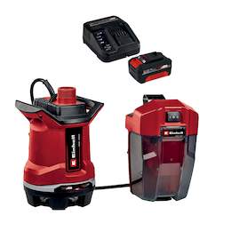 1294738 - Akku-Schmutzwasserpumpe GE-DP 18/25 Li 4,0 Ah Set