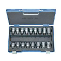 1054387 - Steckschl&uuml;sselsatz 17tlg. Torx ITX 19 TX-017 1/2"