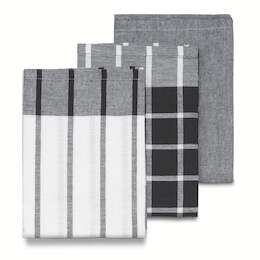 1296324 - Geschirrrtuch Pasado 65x45cm 100 % BW 3er