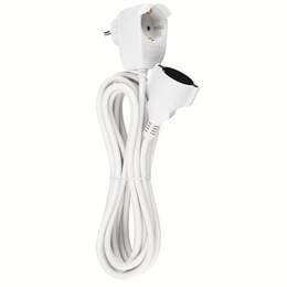 1267086 - Schutzkontakt-Verl&auml;ngerung 3m wei&szlig; Powersplit