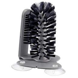 1306176 - Gl&auml;ser-Sp&uuml;lb&uuml;rste mit Saugfu&szlig;