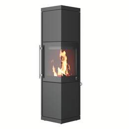 1306594 - Kaminofen Livera 2 L rechts Stahl schwarz