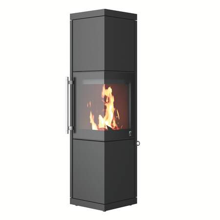 1306594 - Kaminofen Livera 2 L rechts Stahl schwarz