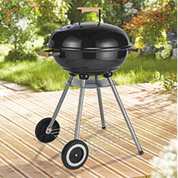 1308353 - Kugelgrill, mit 2 R&auml;dern Ma&szlig;e: ca.&Oslash; 46x79cm