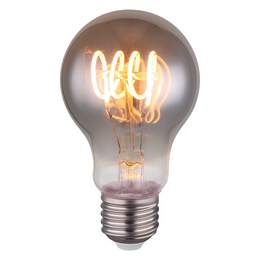 1306861 - LED-Birne E27 4,5W 150lm Fila Glas rauchfarben 2000K dimmbar