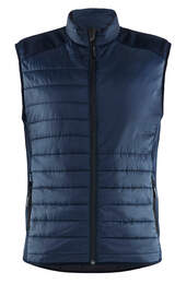 1306978 - Weste warm gef&uuml;ttert dunkel marineblau