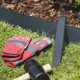 1311153 - Erdanker f&uuml;r Rasenkanten anthrazit 3x30cm