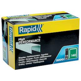 1281124 - Heftklammern Stahl 140 10mm Kartonbox 1 Pkg.=5000 Stk.
