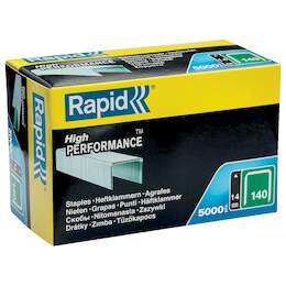 1281126 - Heftklammern Stahl 140 14mm Kartonbox 1 Pkg.=5000 Stk.