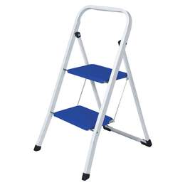 1308404 - Klapptritthocker Stahl blau