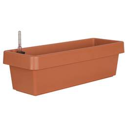 1312531 - Blumenkasten Viva terracotta DM 60cm m. Wasseranzeige