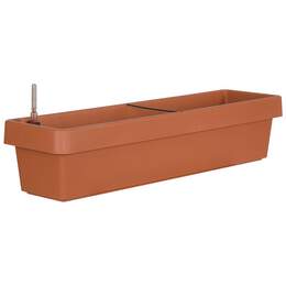 1312534 - Blumenkasten Viva terracotta DM 80cm m. Wasseranzeige