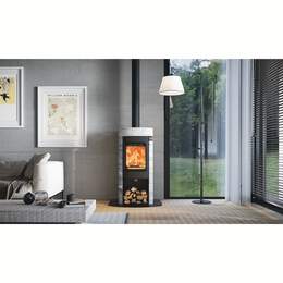 1311580 - Kaminofen Elisabeth Naturstein Marble Grey