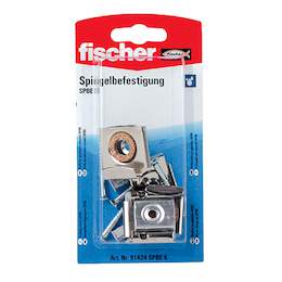 1230308 - Spiegelbefestigung SPBE K 4xD&uuml;bel+Schraube,2xKlammer